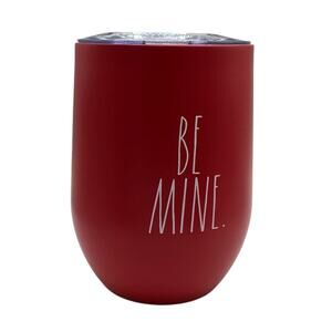 Rae Dunn Be Mine Red Wine Tumbler Valentine's Day Gift NEW